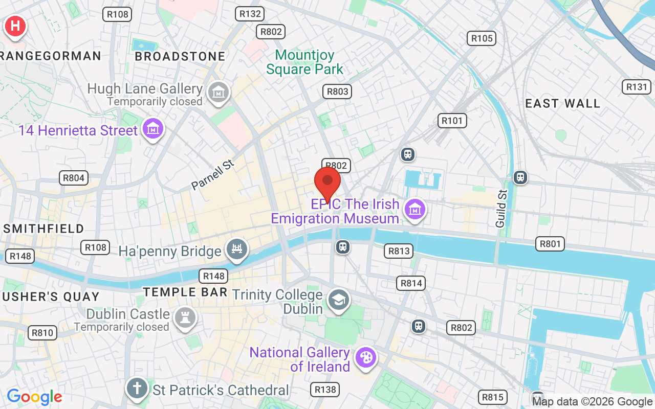 Map showing the location of PhoneWatch - Home Security Experts Across Ireland in Ireland